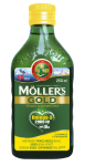 Mollers Gold Tran norweski o aromacie cytrynowym płyn Omega-3 2000IU + wit.D3 250 ml